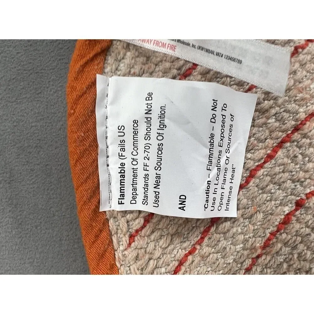 New Urban Outfitters Urban Home Mushroom Tutted Shag Bath Mat